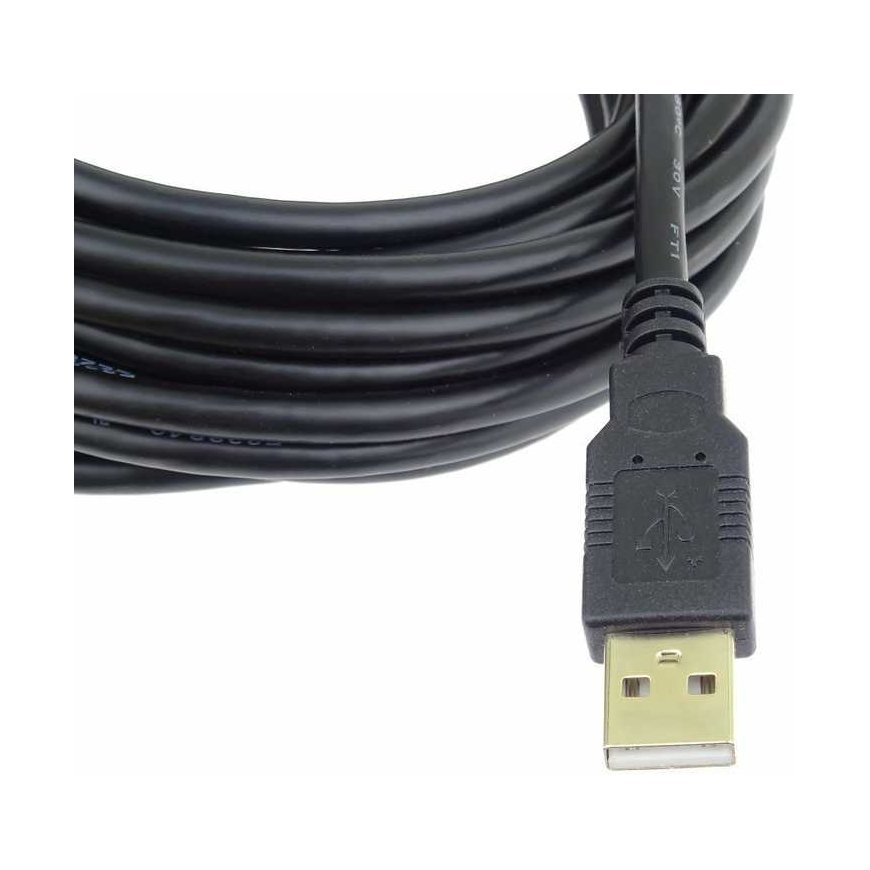 USB cable PremiumCord USB-A - USB-A 10 m Black (ku2rep10) – 5