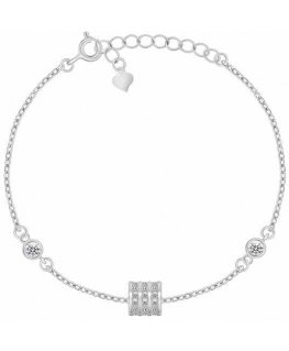 Brilio Silver Naisten hopea rannekoru zirkoneilla BRC162W