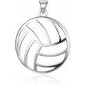 Agato Sidabrinis pendant Volleyball ball AGH735 Agato Sidabrinis pendant Volleyball ball AGH735