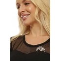 Jwl Luxury Pearls Graži perlinė sagė Plunksna JL0699 Jwl Luxury Pearls Graži perlinė sagė Plunksna JL0699