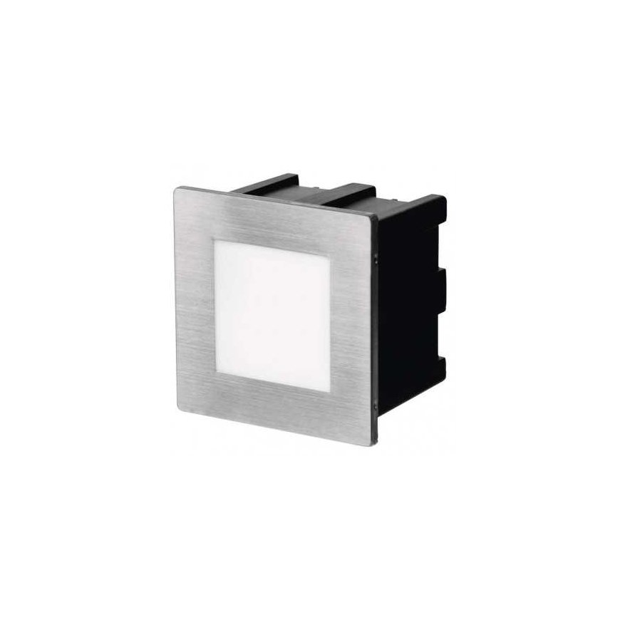 Emos LED orientation recessed luminaire AMAL 80×80 1,5W neutr. baltas,IP65 – 3