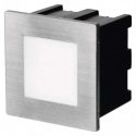 Emos LED orientation recessed luminaire AMAL 80×80 1,5W neutr. baltas,IP65