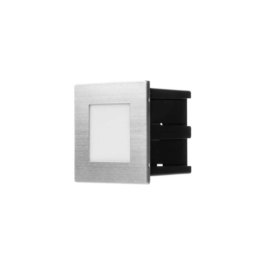 Emos LED orientation recessed luminaire AMAL 80×80 1,5W neutr. baltas,IP65 – 5