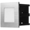 Emos LED orientation recessed luminaire AMAL 80×80 1.5W neut. white, IP65