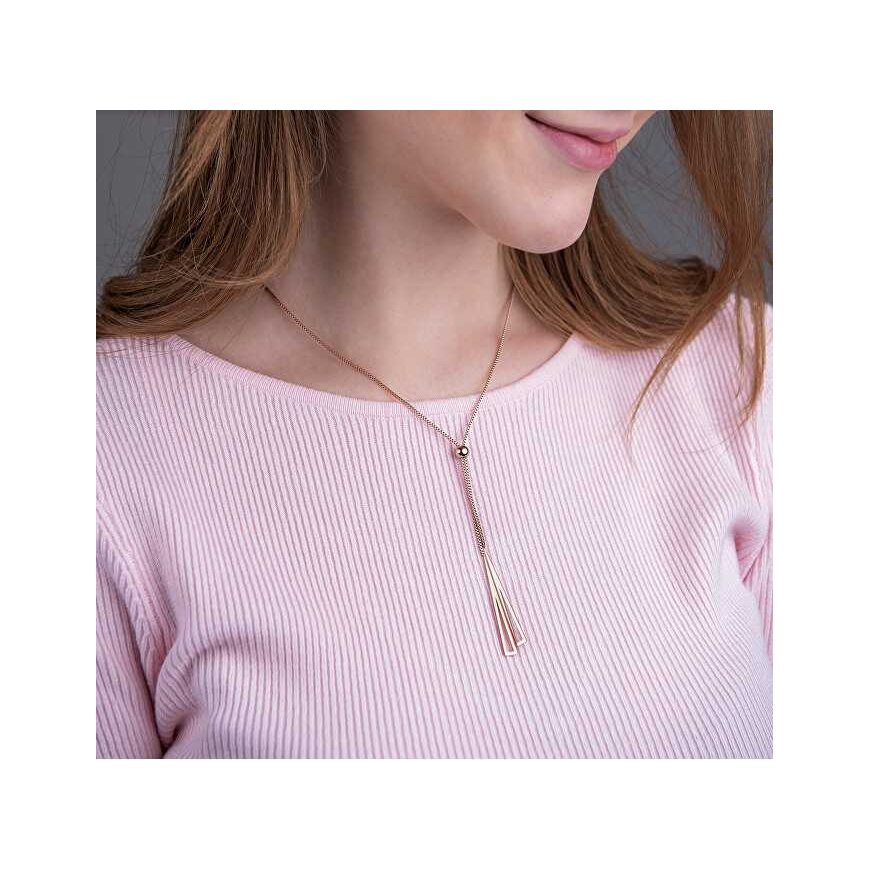 Troli Sliding Gold Plated Necklace with