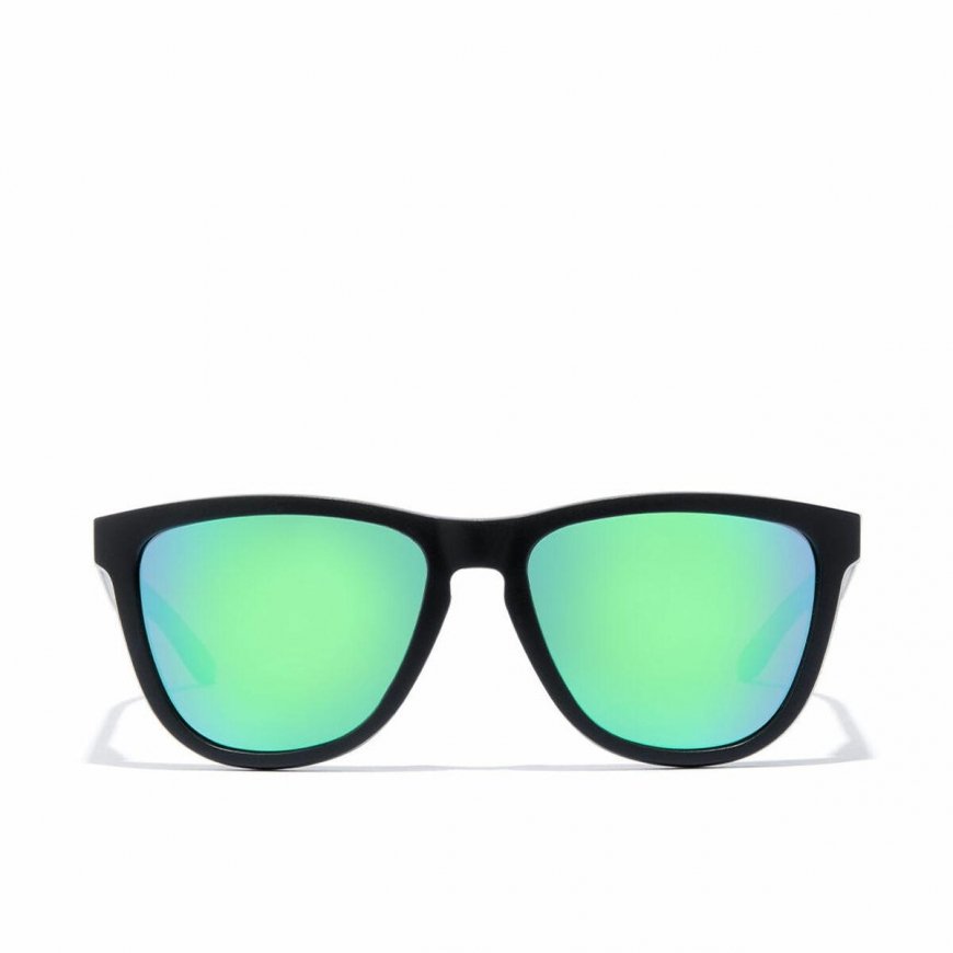 Polarized sunglasses Hawkers One Raw Black Emerald Green (Ø 55.7 mm)