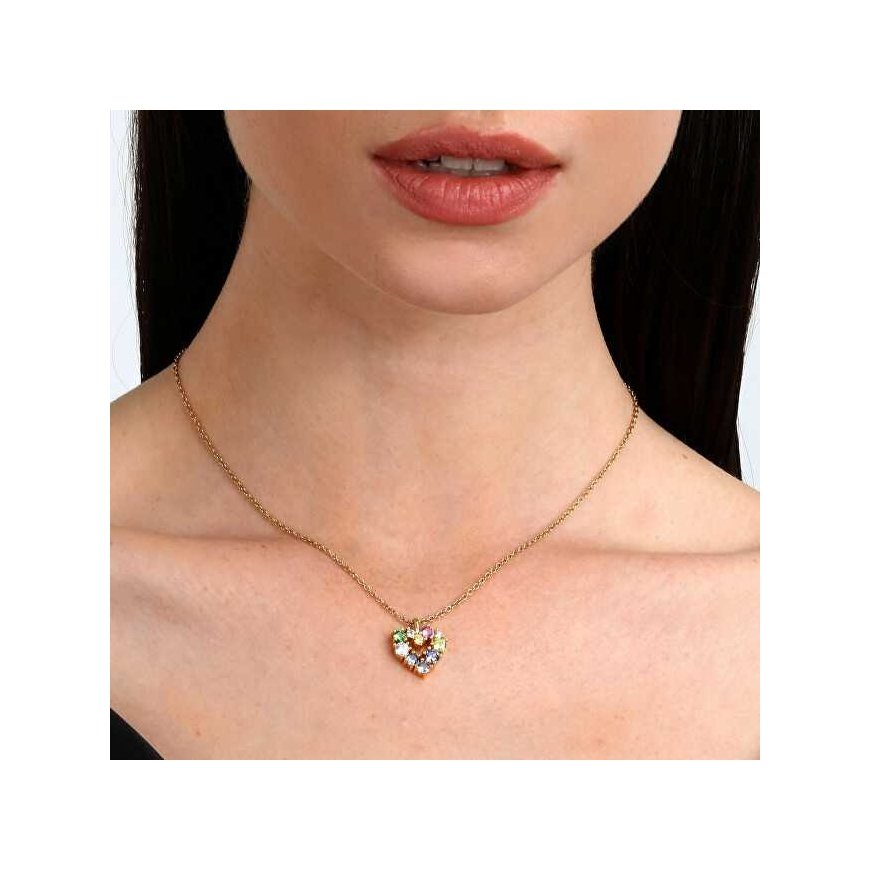 Morellato Romantic Gold Plated Heart Necklace Colori SAVY06 – 2