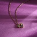 Morellato Romantic Gold Plated Heart Necklace Colori SAVY06 Morellato Romantic Gold Plated Heart Necklace Colori SAVY06