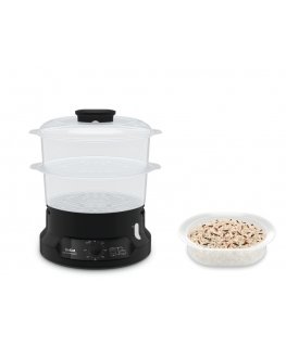 Tefal Minicompact VC139810 höyrykeitin 2 kori(a) Vapaasti seisova 800 W musta
