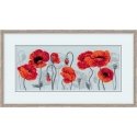 Riolis Scarlet Poppies 100/037 Riolis Scarlet Poppies 100/037