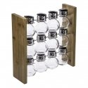 5five Simply Smart Bamboo Spice Rack 5five Simply Smart Bamboo Spice Rack