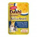 INABA CAT Dashi Delights Silky Broth Chicken with Salmon - cat treat - 40g