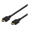 Deltaco HDMI-1050D HDMI kabelis 5 m HDMI Type A (Standard) Melns Deltaco HDMI-1050D HDMI kabelis 5 m HDMI Type A (Standard) Melns