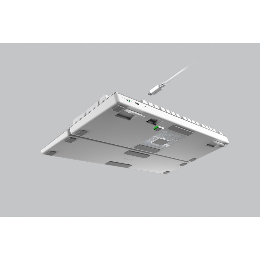 Razer Pro Type Ultra keyboard Office USB + RF Wireless + Bluetooth QWERTY US English Silver, White – 4