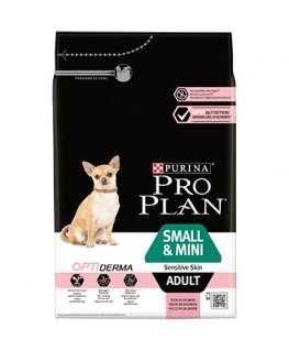 Purina PRO PLAN Small & Mini Adult Sensitive skin 7 kg Aikuinen Lohi