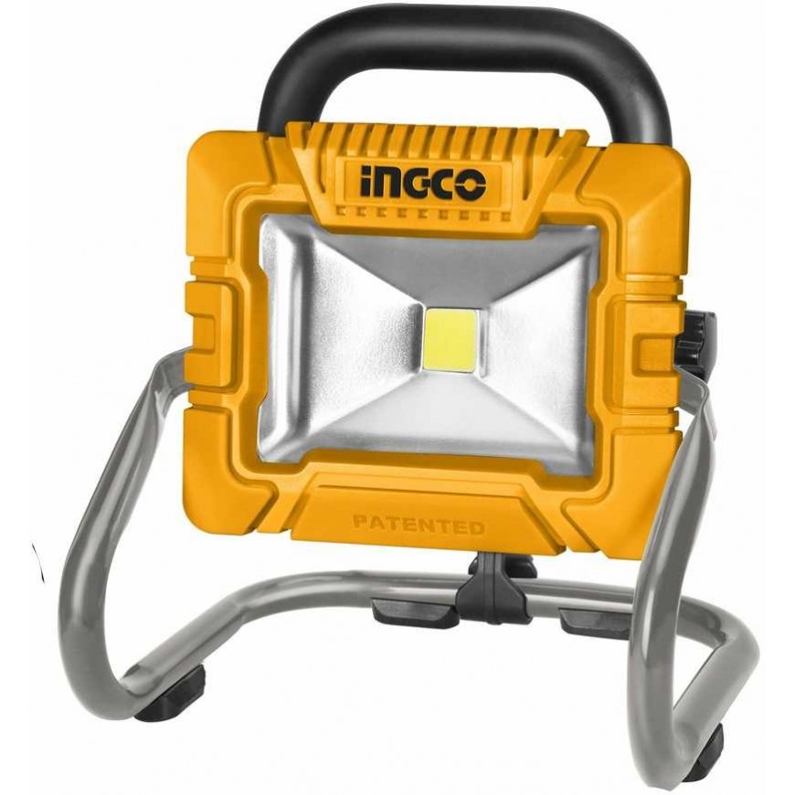 Ingco CWLI2025 cordless spotlight without battery and charger