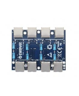 LAN module with surge protection EXT with PoE protection EWIMAR PTF-54-EXT/PoE