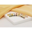 Brilio Silver Brilio Silver Timeless silver earrings with black zircons EA609WBC Brilio Silver Brilio Silver Timeless silver earrings with black zircons EA609WBC