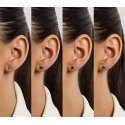 Brilio Silver Brilio Silver Timeless silver earrings with black zircons EA609WBC Brilio Silver Brilio Silver Timeless silver earrings with black zircons EA609WBC