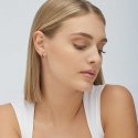 Brosway Tyylikkäät pyöreät yksittäiset korvakorut Fancy Mystery Black FMB85