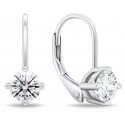 Brilio Silver Brilio Silver Minimalist silver earrings with zircons EA754W Brilio Silver Brilio Silver Minimalist silver earrings with zircons EA754W