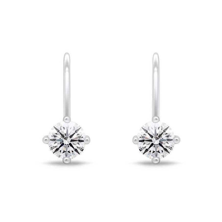Brilio Silver Brilio Silver Minimalistiset hopeiset korvakorut zirkoneilla EA754W – 2