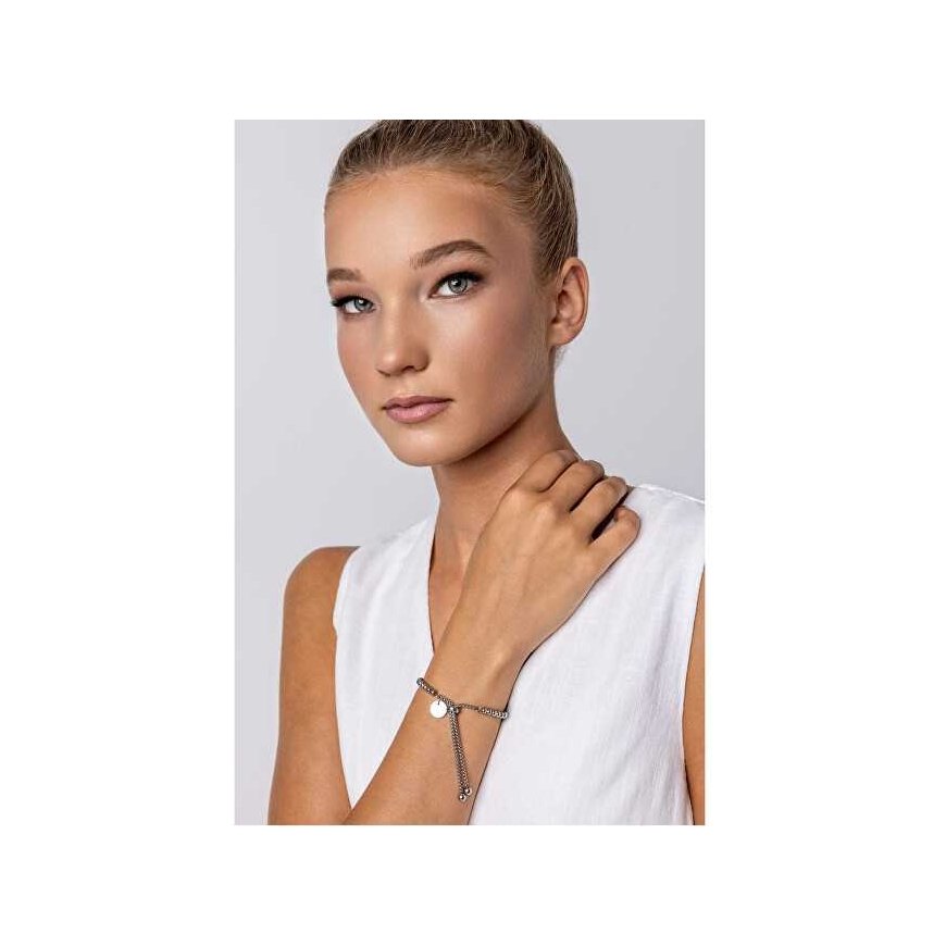 Emily Westwood Timeless Steel Bead Bracelet Paris EWB24009S – 2