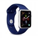 PURO ICON Apple Watch Band Grupa Navy (tumši zila) Silikons