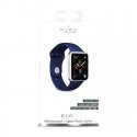 PURO ICON Apple Watch Band Grupa Navy (tumši zila) Silikons