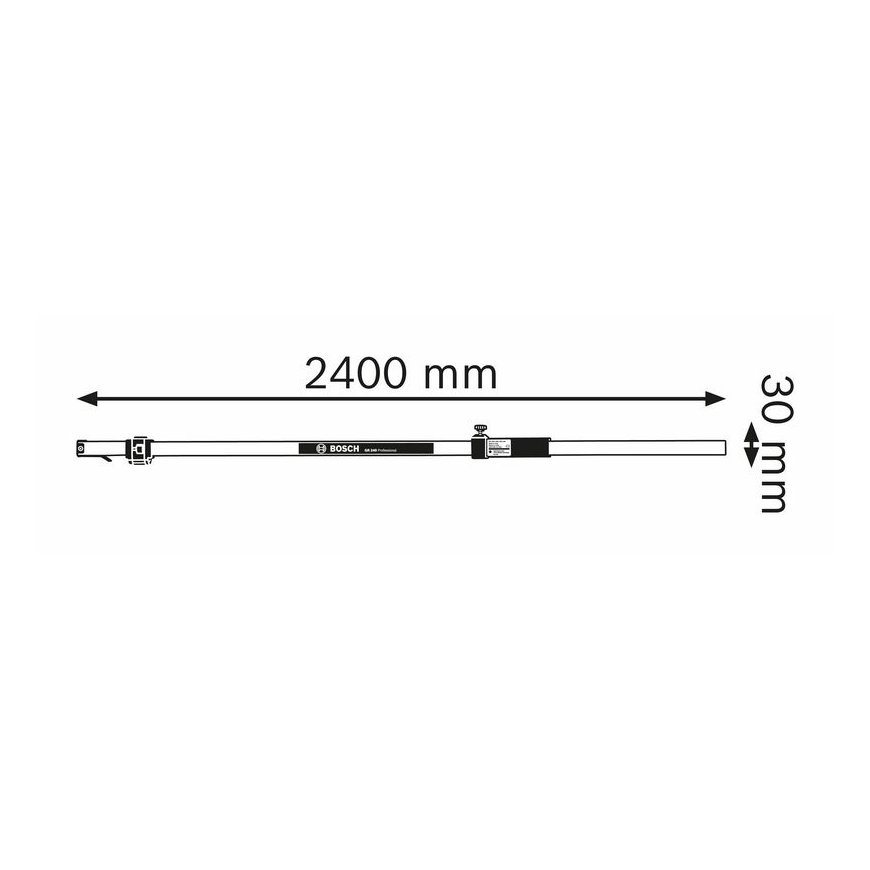 Bosch 0 601 094 100 laser level accessory Levelling rod – 2