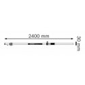Bosch 0 601 094 100 lāzernivelieru piederums Līmeņošanas stienis Bosch 0 601 094 100 lāzernivelieru piederums Līmeņošanas stienis