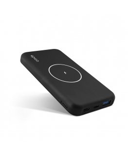 Epico 9915101300114 внешний аккумулятор 10000 mAh Беспроводная зарядка Черный
