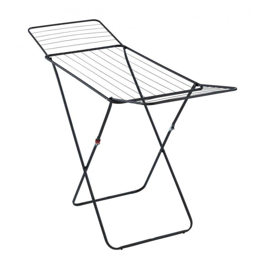 WENKO 63015100 laundry drying rack/line Black – 2
