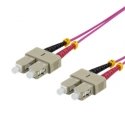Deltaco SCSC-72 „InfiniBand“ arba pluoštinis optinis kabelis 2 m SC Rožinė Deltaco SCSC-72 „InfiniBand“ arba pluoštinis optinis kabelis 2 m SC Rožinė