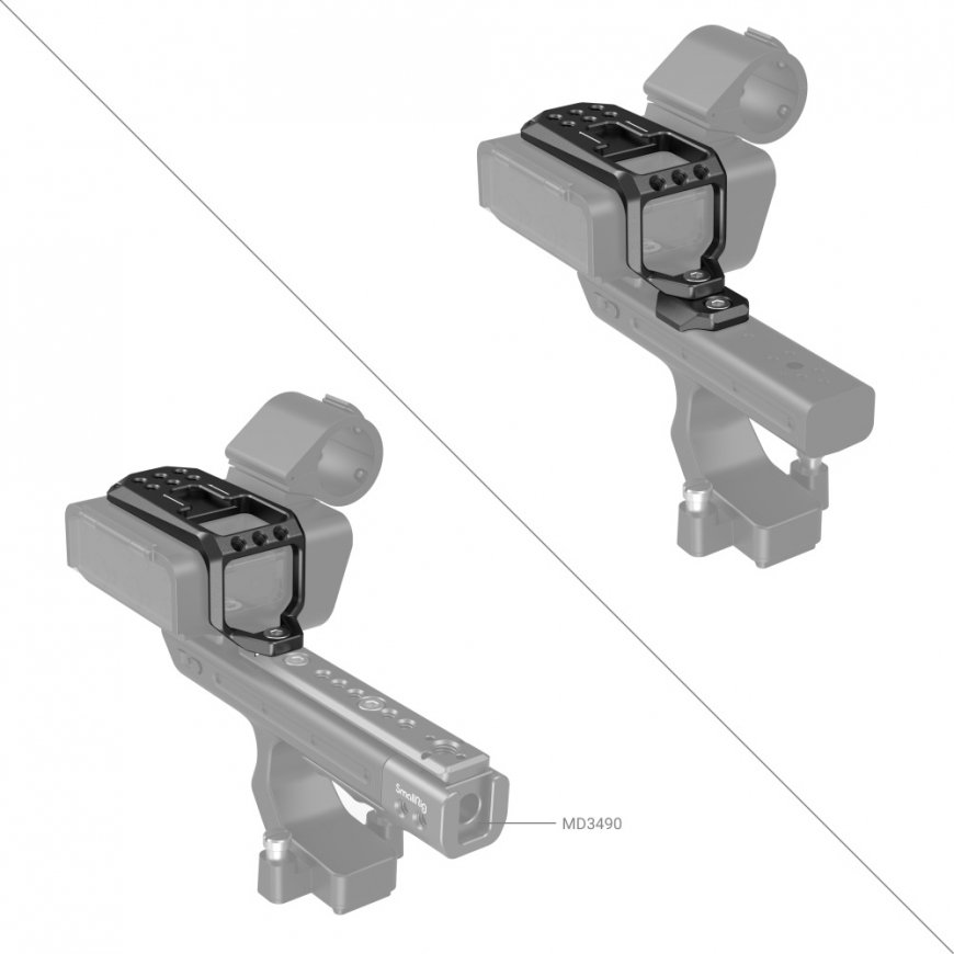 SmallRig MD3990 kameras statīva aksesuārs Augšējā plāksne – 3