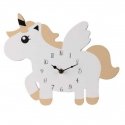 Unicorn wall clock made of MDF, 30 x 24 cm Unicorn wall clock made of MDF, 30 x 24 cm