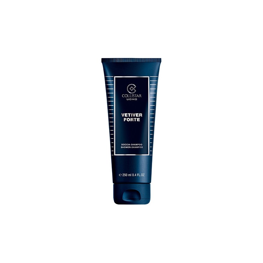 Collistar Vetiver Shower-Shampoo 250 ml Kaks-ühes juuste- ja kehašampoon Mehed