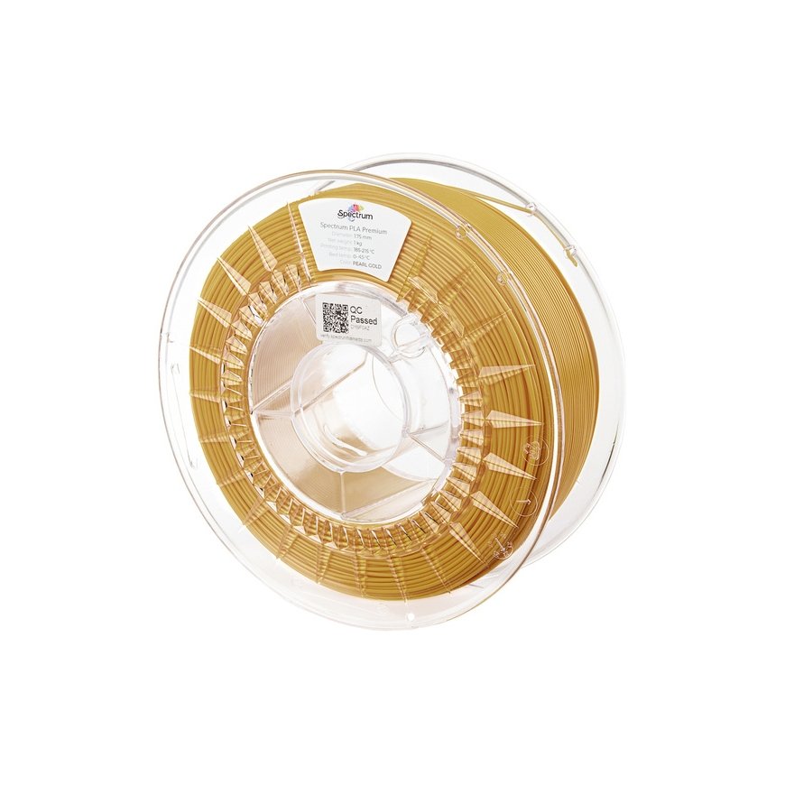 Spectrum Filaments PLA Premium Polilatinė rūgštis (PLA) Auksas 1 kg