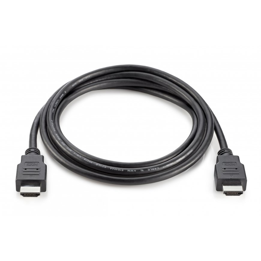 HP HDMI Standard Cable HDMI-kaabel 1,8 m HDMI tüüp A (Standard) Must