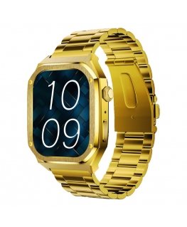 MaxCom FW65 Iron S 4,95 cm (1.95") AMOLED 41 mm Digitāls Zelts