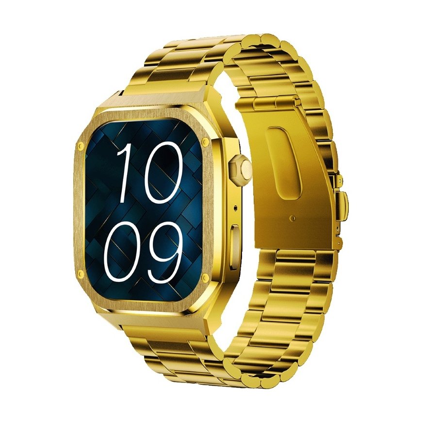 MaxCom FW65 Iron S 4,95 cm (1.95") AMOLED 41 mm Digitāls Zelts