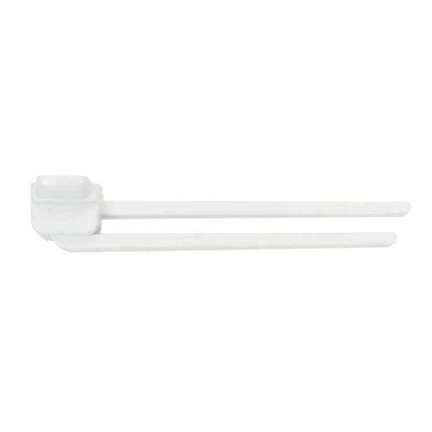 WENKO 17938100 Towel holder Wall-mounted White – 3