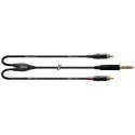 Cordial CFY 3 VCC аудио кабель 3 m 2 x RCA 6,35 мм Черный Cordial CFY 3 VCC аудио кабель 3 m 2 x RCA 6,35 мм Черный