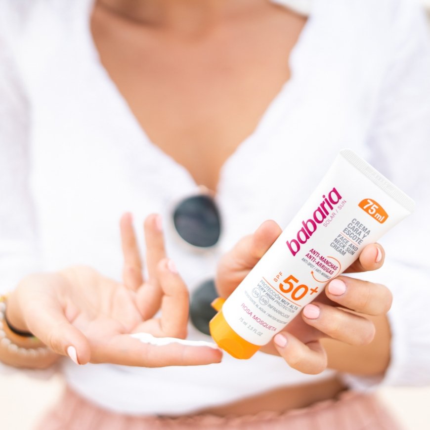 Babaria SPF50+ Anti-Dark Spot And Anti-Wrinkle Sun Cream – 3