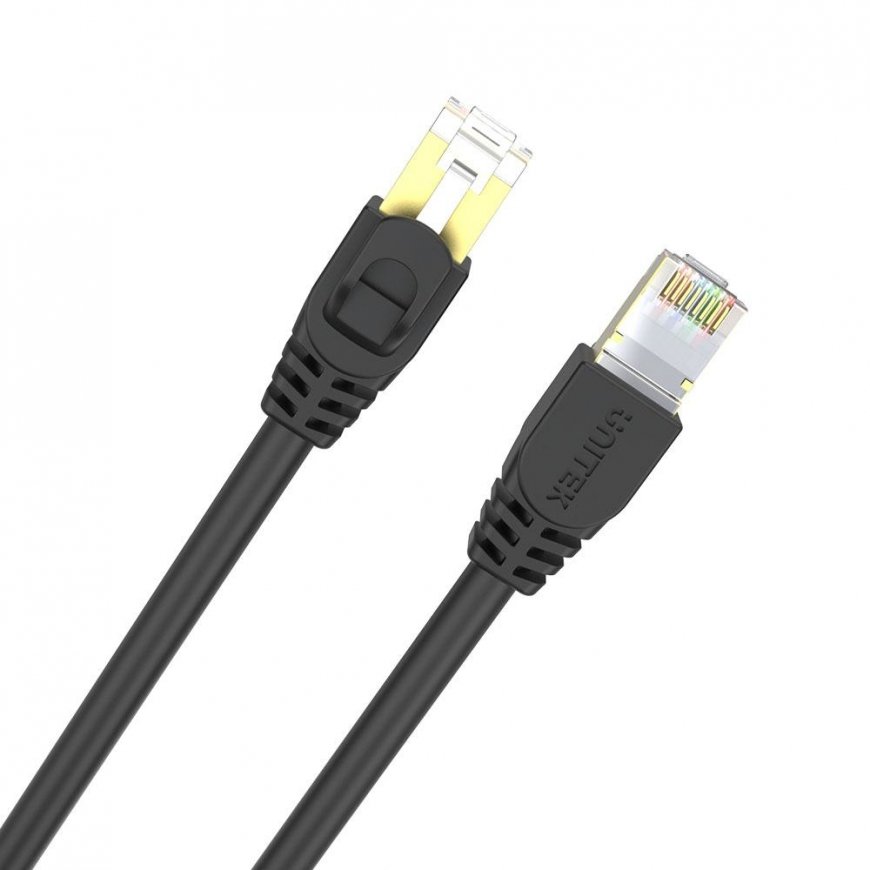 UNITEK C1808HBK сетевой кабель Черный 0,5 m Cat7 S/FTP (S-STP) – 2