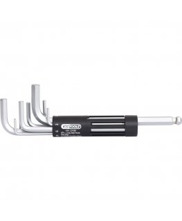 KS Tools 151.2100 sešstūru uzgriežņatslēga L veida sešstūra atslēga Metriska 8 pcs