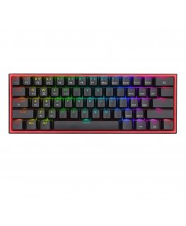 REDRAGON FIZZ PRO K616-RGB B клавиатура Игровой USB + RF Wireless + Bluetooth QWERTY Английский Черный, Красный