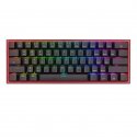 REDRAGON FIZZ PRO K616-RGB B klaviatuur Mängimine USB + RF Wireless + Bluetooth QWERTY Inglise Must, REDRAGON FIZZ PRO K616-RGB B klaviatuur Mängimine USB + RF Wireless + Bluetooth QWERTY Inglise Must,