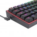 REDRAGON FIZZ PRO K616-RGB B klaviatūra Žaidimams USB + RF Wireless + Bluetooth QWERTY Anglų Juoda, REDRAGON FIZZ PRO K616-RGB B klaviatūra Žaidimams USB + RF Wireless + Bluetooth QWERTY Anglų Juoda,