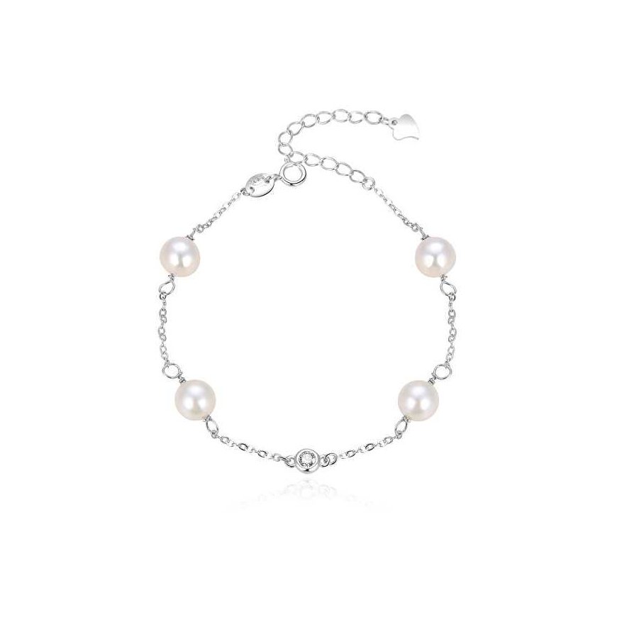 Beneto Elegant sidabrinė apyrankė su perlais AGB411/21P